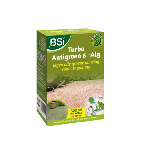 BSI anti groen en alg rond de woning