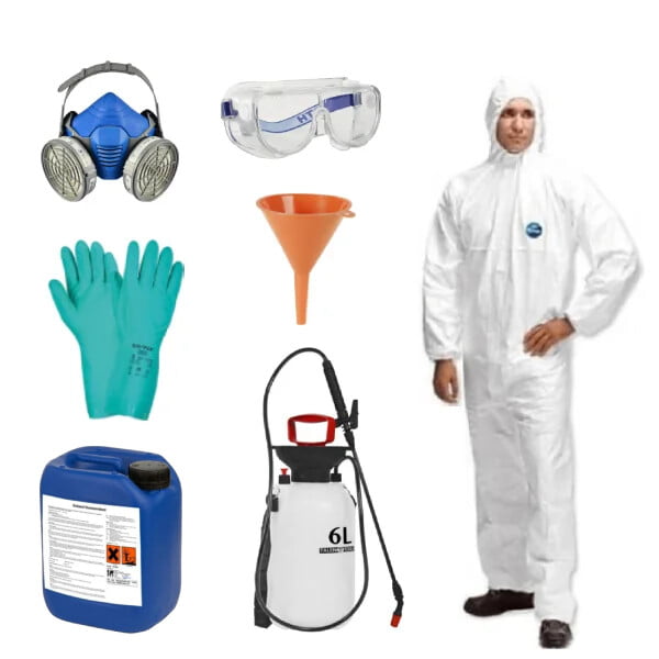 Embasol houtworm bestrijdingspakket 10L