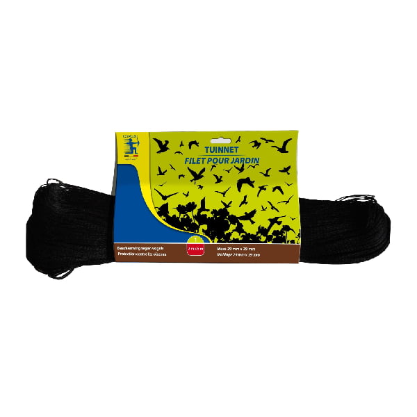 Edialux vogelnet zwart 5M X 4M