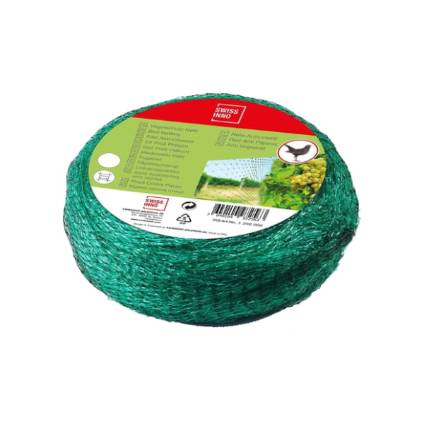 Swissinno vogelnet groen 5M X 2M