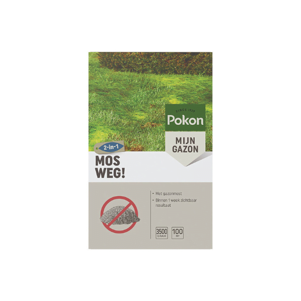 Pokon Mos Weg 3,5kg voor 100m2