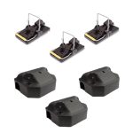 3x muizen voerdoos + 3x muizenklem
